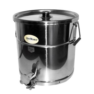 Pergetővödör ApiNord - rozsdamentes kifolyóval 25 kg